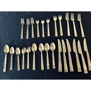 Lenox Beloved 26 Piece 18/8 Stainless Steel Flatware Silverware Set